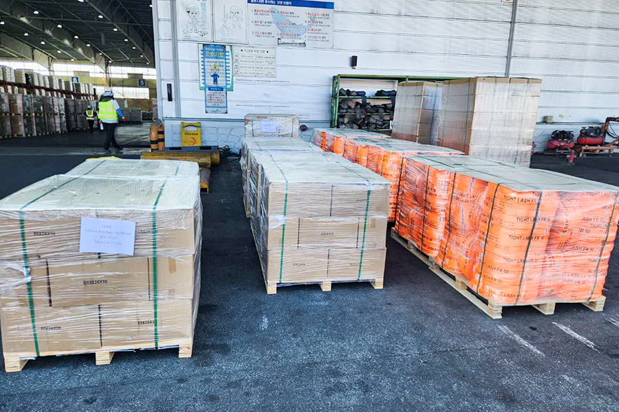 O soluție de sistem, de la saci gonflabile până la curele, câștigă comenzi de materiale pentru fixarea terminalelor